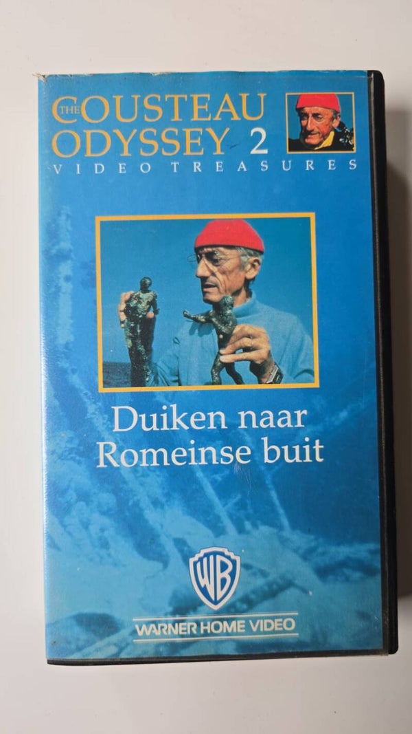 THE COUSTEAU ODYSSEY 2 DIVING FOR ROMAN PLUNDER (VHS)