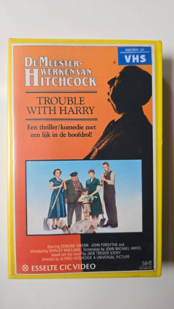 THE TROUBLE WITH HARRY (EX RENTAL) (VHS)