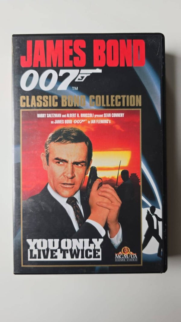 YOU ONLY LIVE TWICE (VHS)