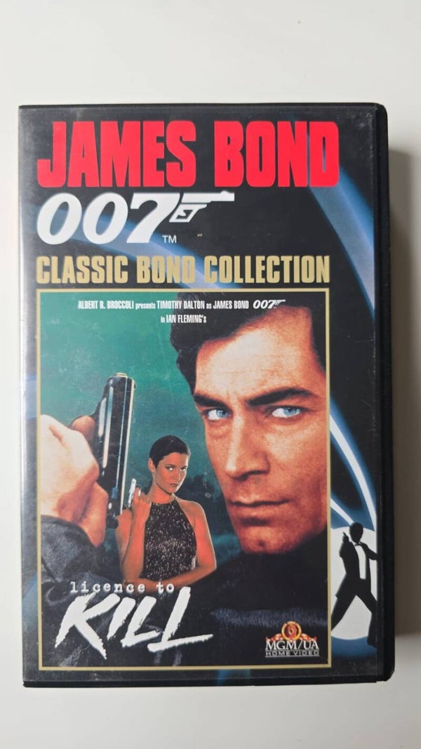LICENSE TO KILL (VHS)