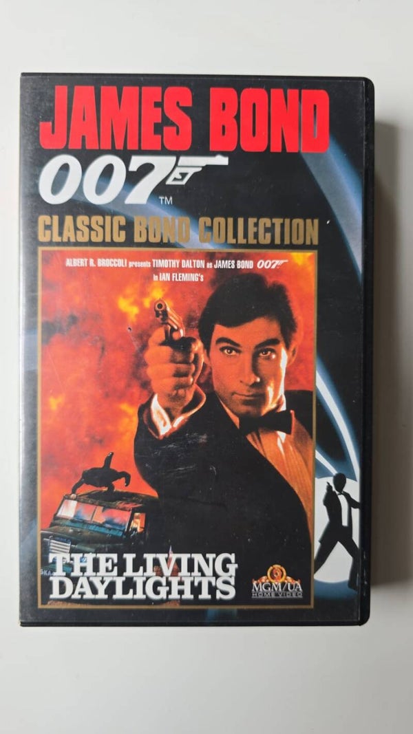 THE LIVING DAYLIGHTS (VHS)