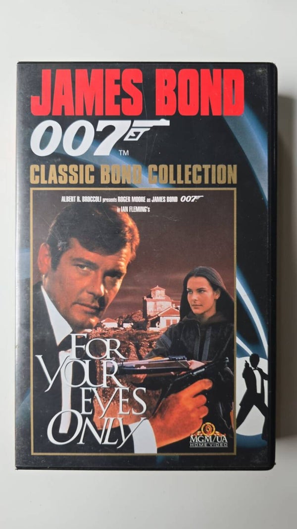 FOR YOUR EYES ONLY (VHS)