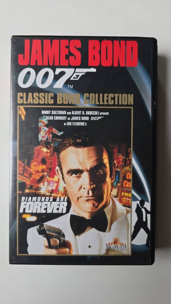 DIAMONDS ARE FOREVER (VHS)