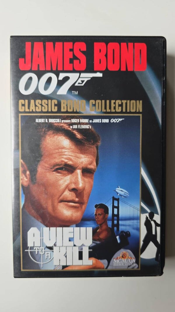 A VIEW TO A KILL (VHS)