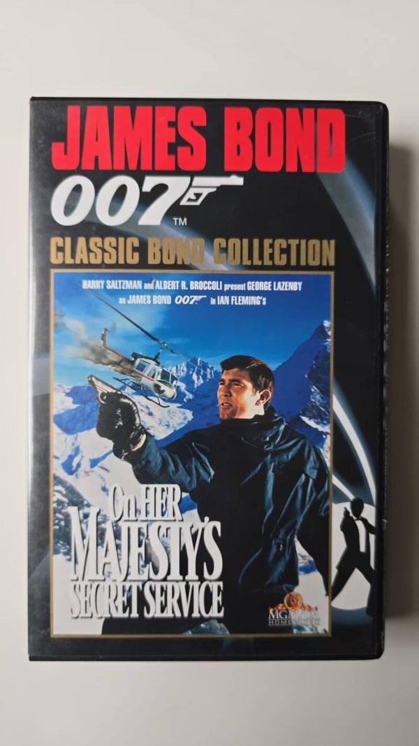 ON HER MAJESTY’S SECRET SERVICE (VHS)