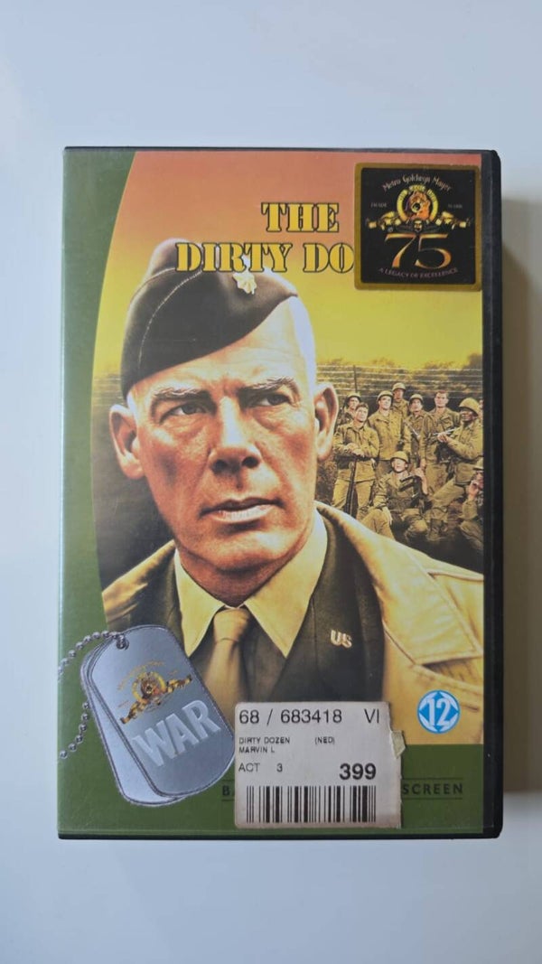THE DIRTY DOZEN (VHS)