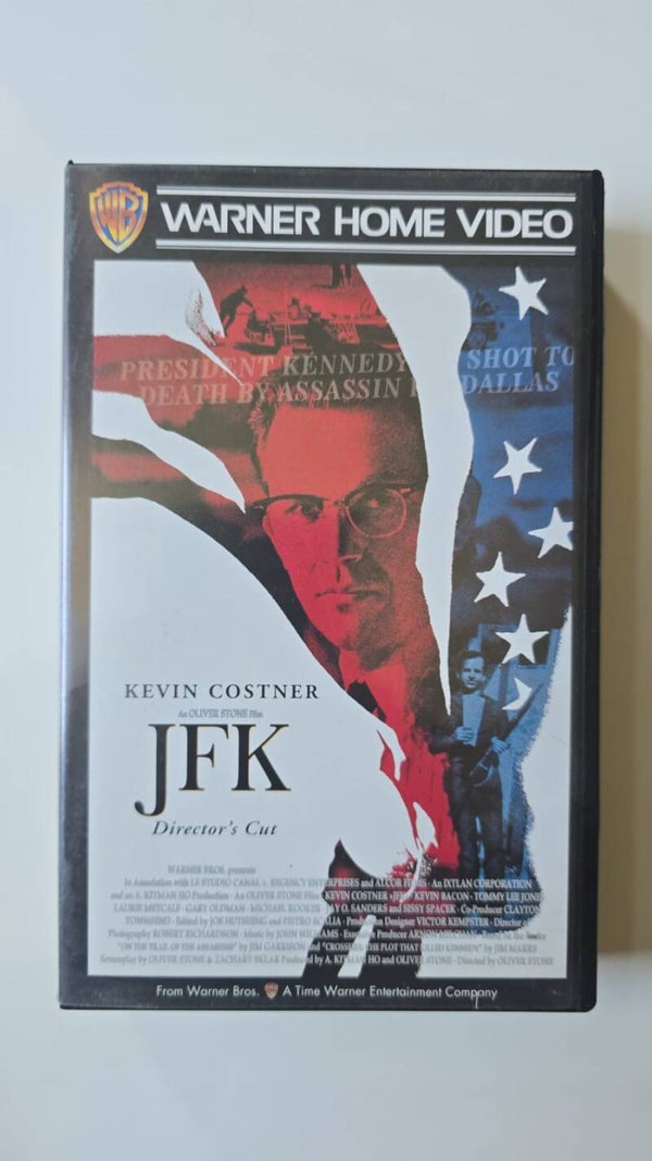 JFK (DIRECTOR’S CUT) (VHS)