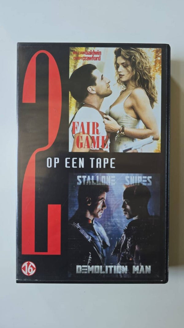 FILMBOX / FAIR GAME / DEMOLITION MAN (VHS)