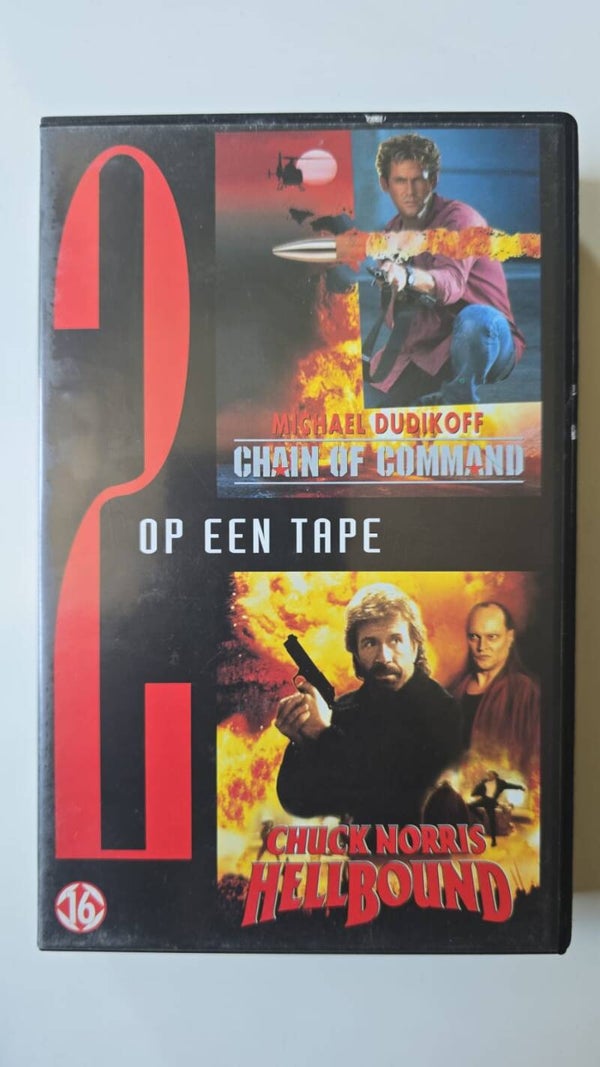 FILMBOX / CHAIN OF COMMAND / HELLBOUND (VHS)