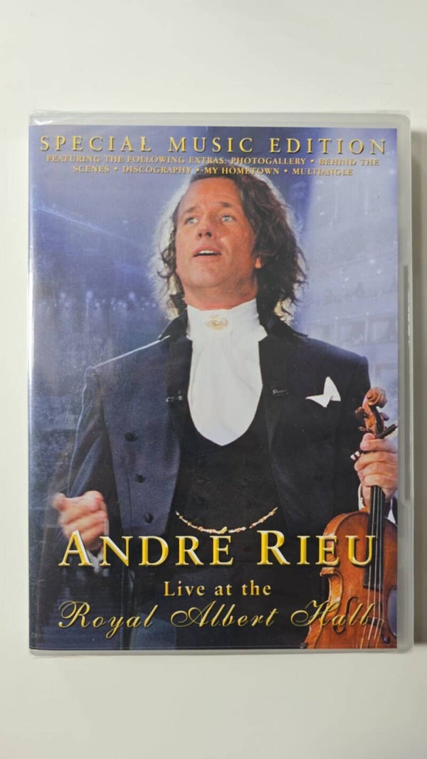 ANDRÉ RIEU LIVE AT THE ROYAL ALBERT HALL (IN SEAL) (DVD)