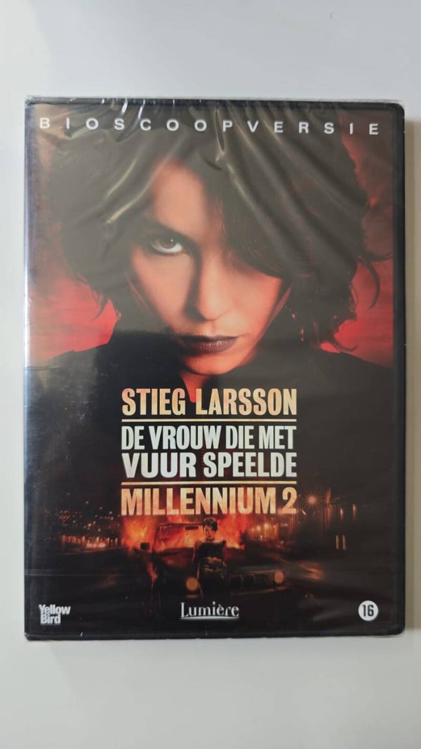 MILLENNIUM 2 DE VROUW DIE MET VUUR SPEELDE (IN SEAL) (DVD)