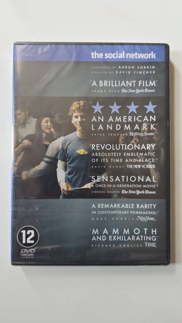THE SOCIAL NETWORK (IN SEAL) (DVD)