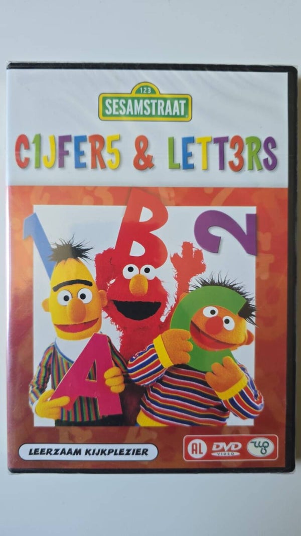 SESAMSTRAAT CIJFERS & LETTERS (IN SEAL) (DVD)