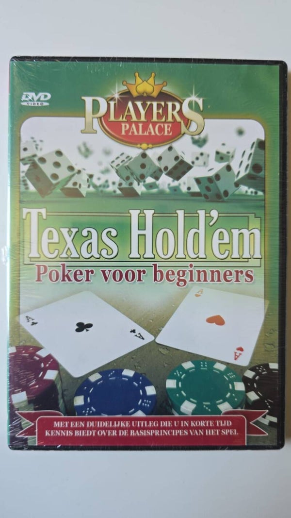 TEXAS HOLD'EM POKER VOOR BEGINNERS (IN SEAL) (DVD)