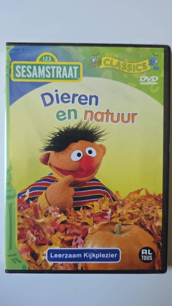 SESAMSTRAAT DIEREN EN NATUUR (IN SEAL) (DVD)