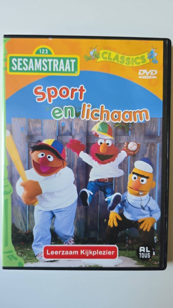 SESAMSTRAAT SPORT EN LICHAAM (DVD)