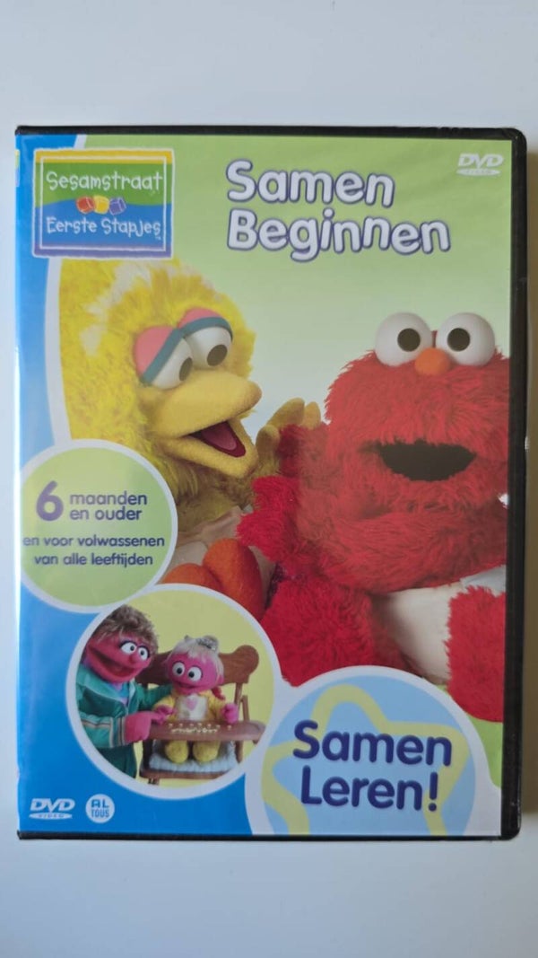 SESAMSTRAAT SAMEN BEGINNEN (IN SEAL) (DVD)