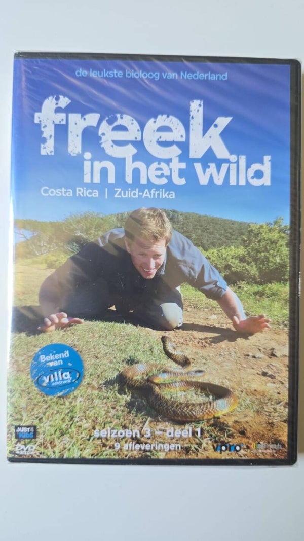 FREEK IN HET WILD COSTA RICA & ZUID AFRIKA SEASON 3 DEEL 1 (IN SEAL) (DVD)