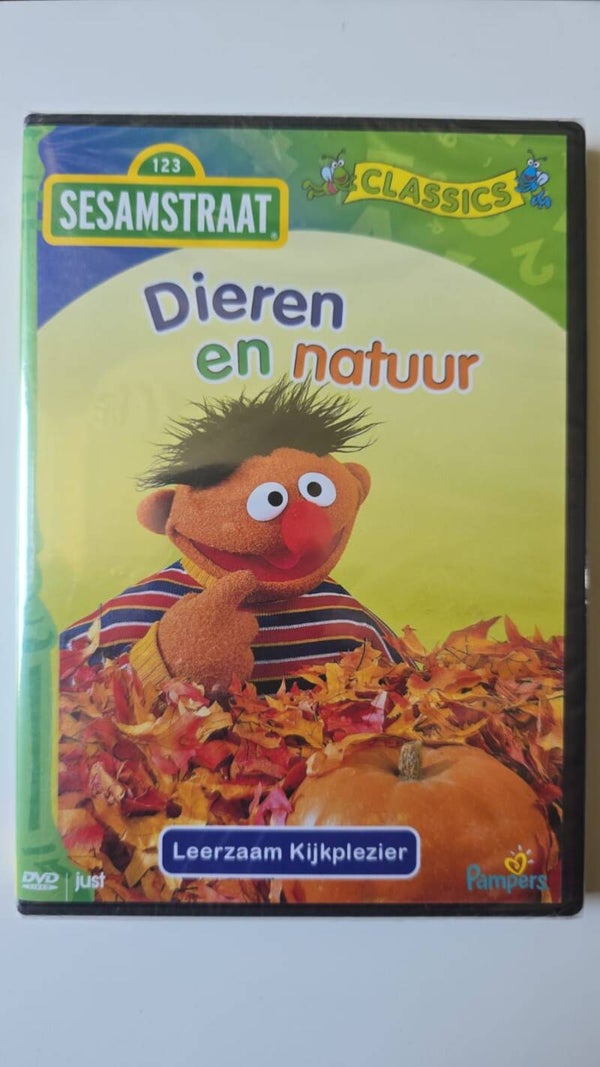 SESAMSTRAAT DIEREN EN NATUUR (IN SEAL) (DVD)