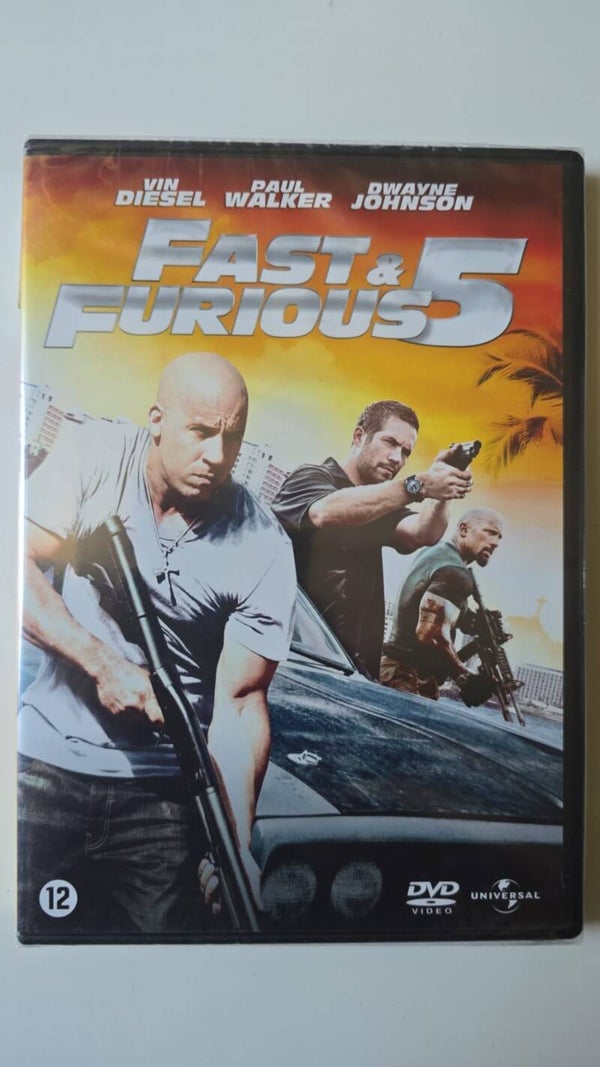 FAST & FURIOUS 5 (IN SEAL) (DVD)