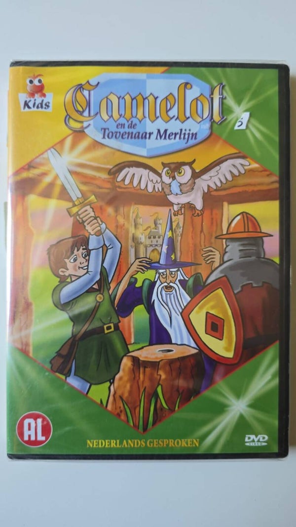 CAMELOT EN DE TOVENAAR MERLIJN (IN SEAL) (DVD)