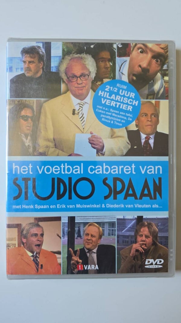 HET VOETBAL CABARET VAN STUDIO SPAAN (IN SEAL) (DVD)