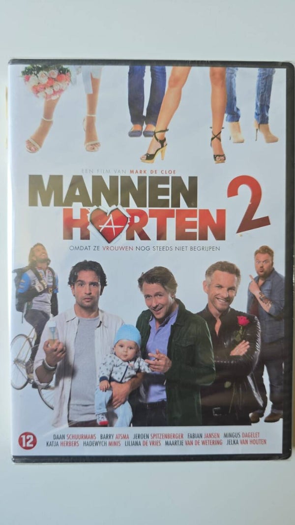 MANNENHARTEN 2 (IN SEAL) (DVD)