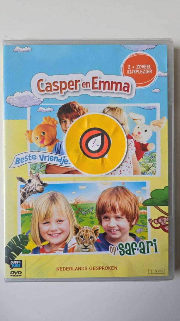 CASPER EN EMMA: BESTE VRIENDJES & OP SAFARI (IN SEAL) (DVD)