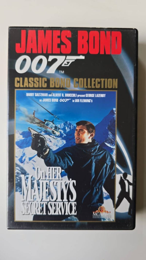 ON HER MAJESTY’S SECRET SERVICE (VHS)