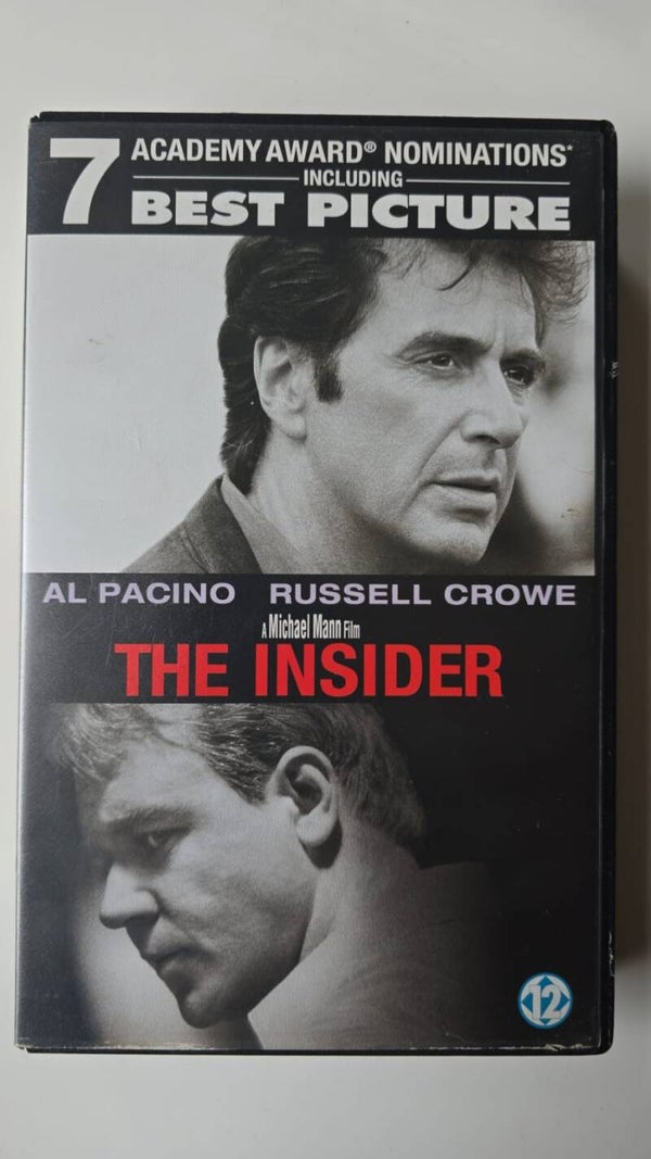 THE INSIDER (EX RENTAL) (VHS)