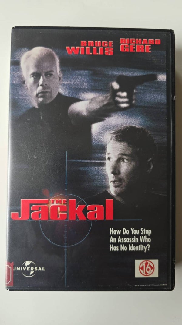 THE JACKAL (EX RENTAL) (VHS)