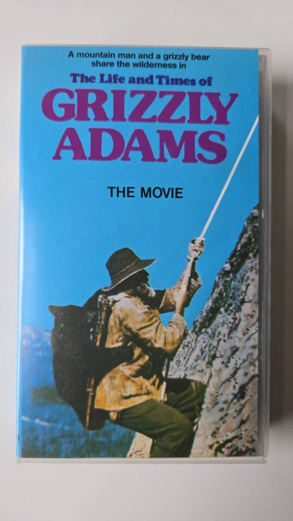 THE LIFE AND TIMES OF GRIZZLY ADAMS (VHS)