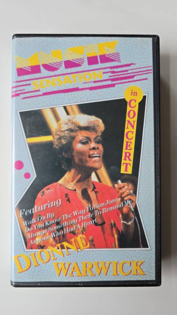 DIONNE WARWICK IN CONCERT (VHS)