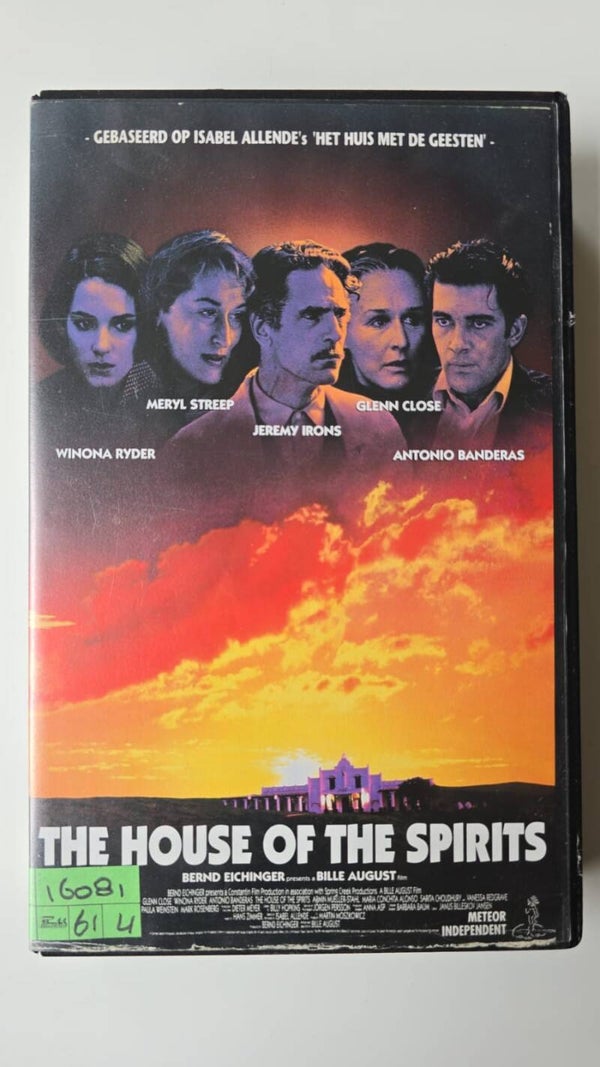 THE HOUSE OF THE SPIRITS (EX RENTAL) (VHS)