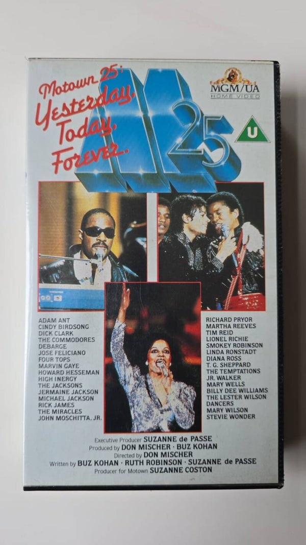 MOTOWN 25: YESTERDAY, TODAY, FOREVER (VHS)