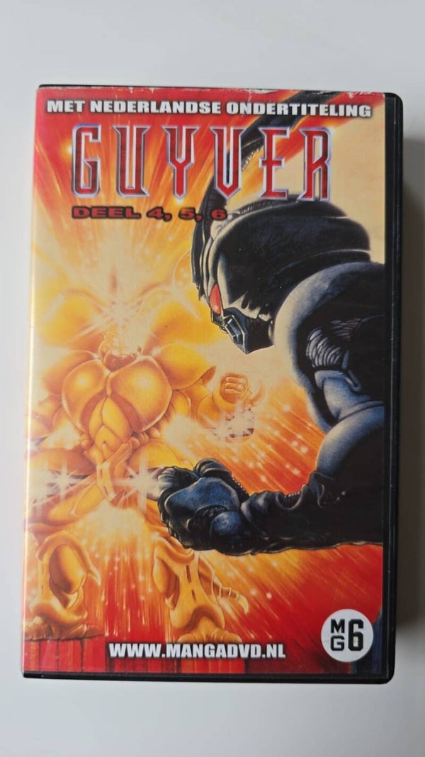 GUYVER PART 4 - 6 (PLEASE READ REMARKS) (VHS)