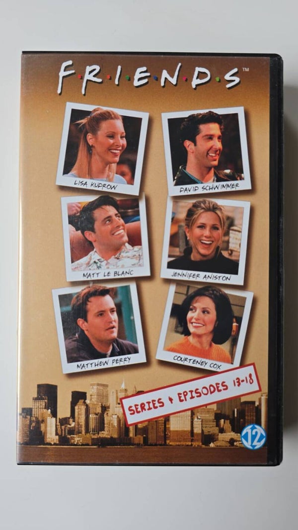 FRIENDS SERIES 4 EPISODES 13 - 18 (VHS)