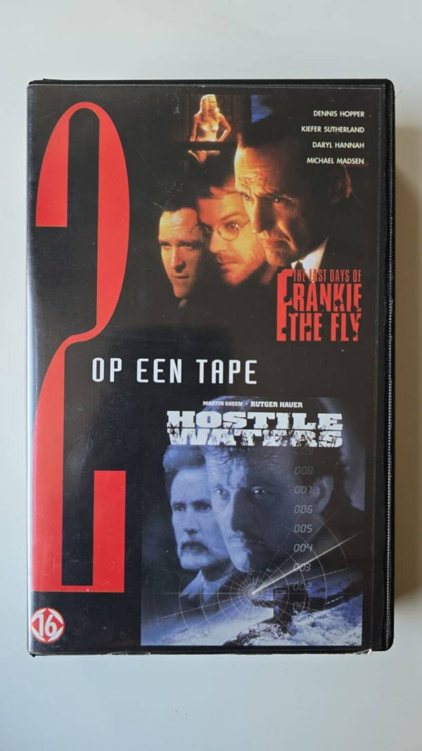 FILMBOX / THE LAST DAYS OF FRANKY THE FLY / HOSTILE WATERS (VHS)