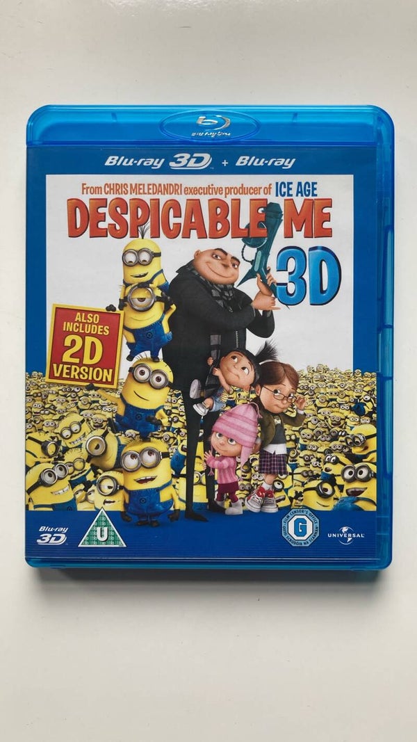 DESPICABLE ME (3D + 2D) (IMPORT WITH DUTCH SUBS (BLURAY)