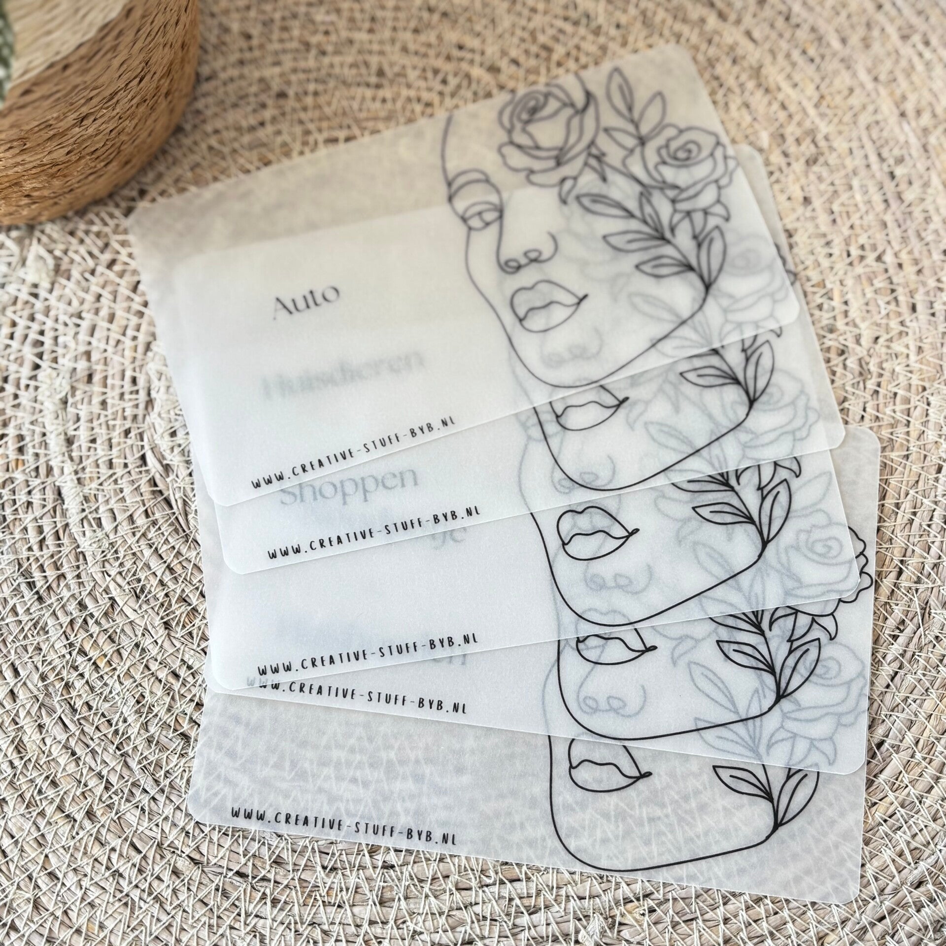 VELLUM BEAUTIFUL FACES - LUXE