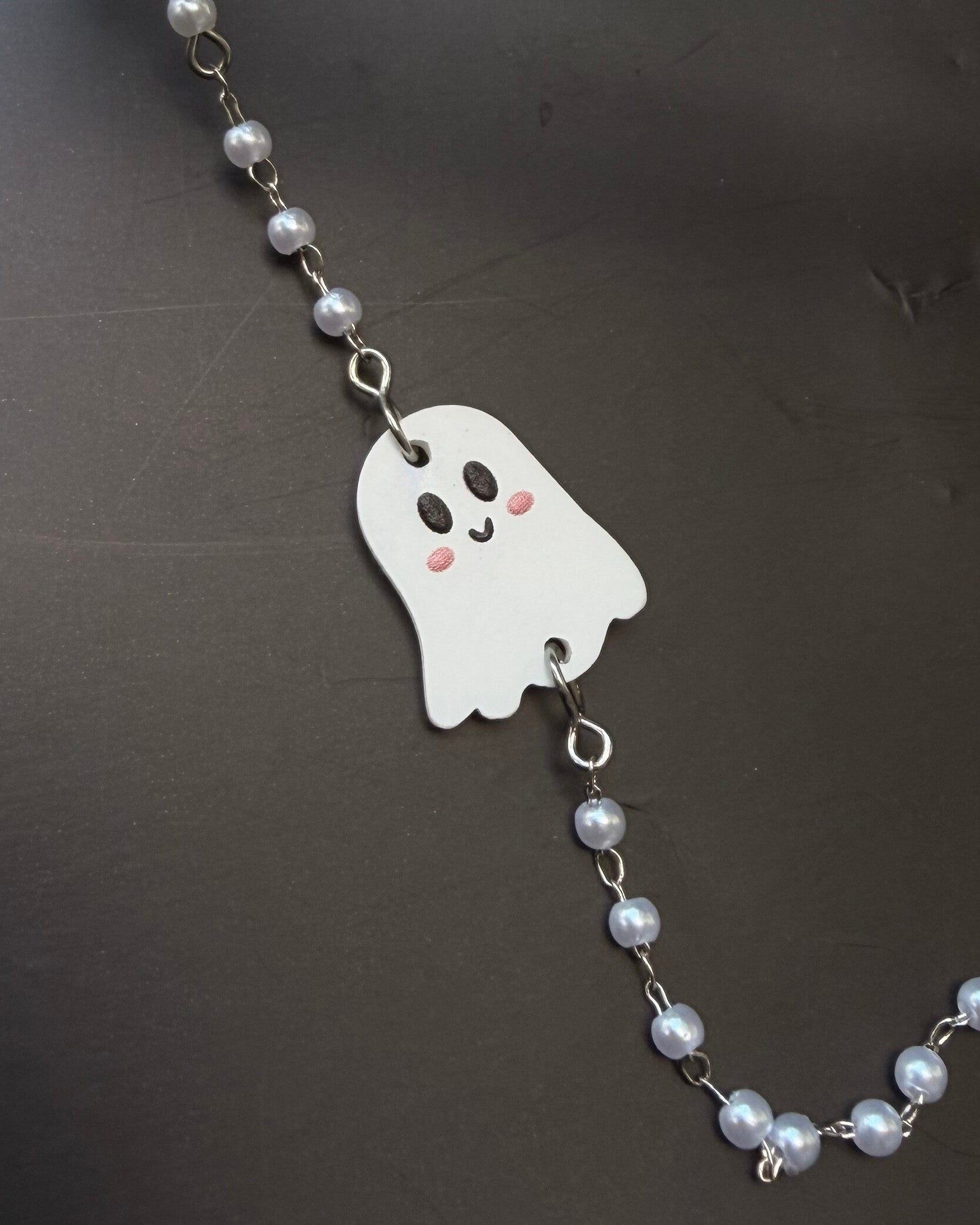 Haunted Pearls Eyeglass Lanyard