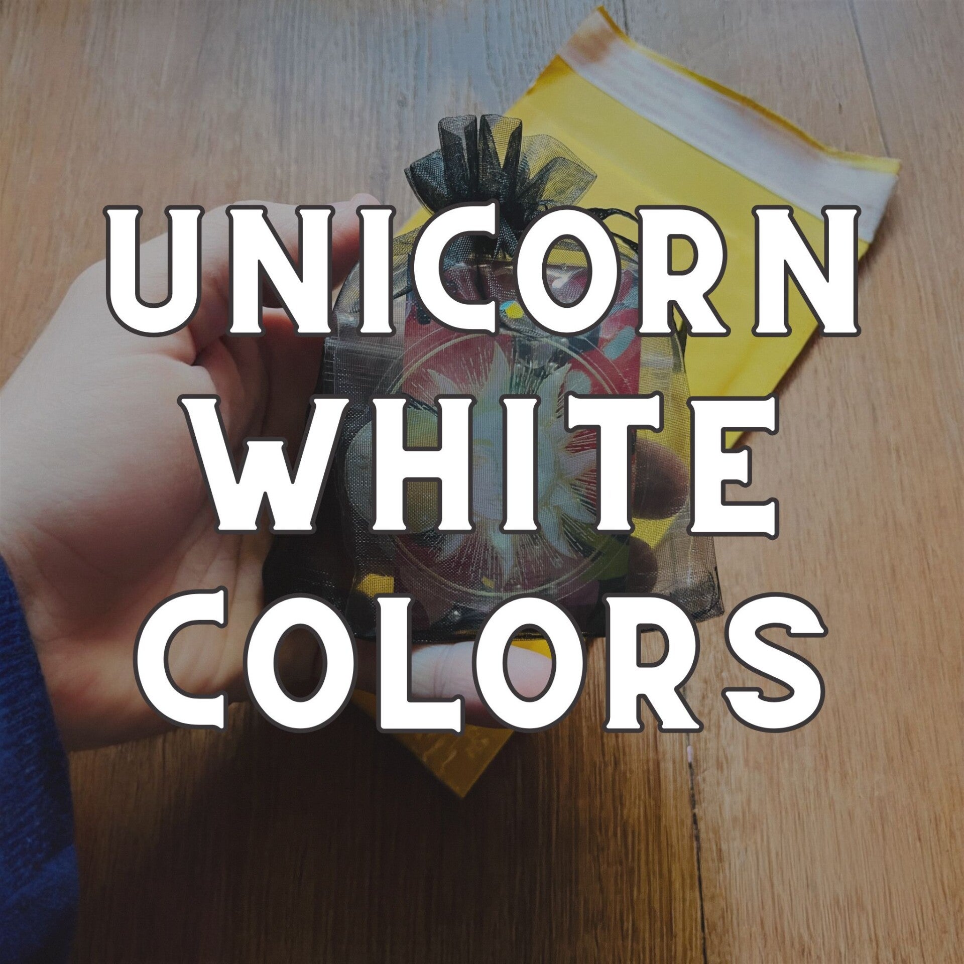 Mystery Bag Unicorn White LIMITED