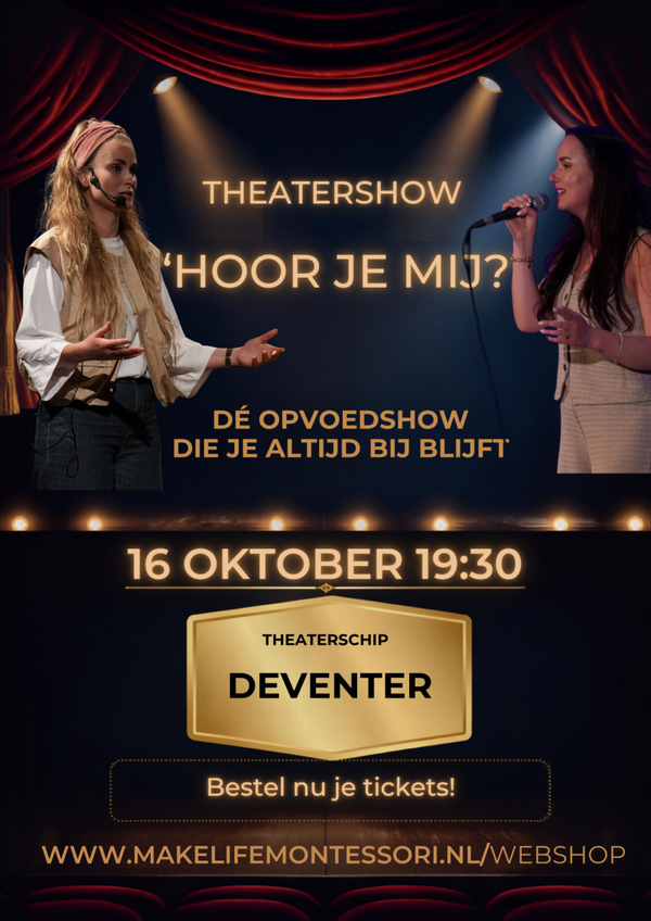 Tickets 'Hoor je mij?' Deventer