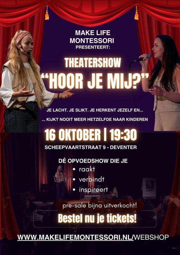 Tickets 'Hoor je mij?' Deventer