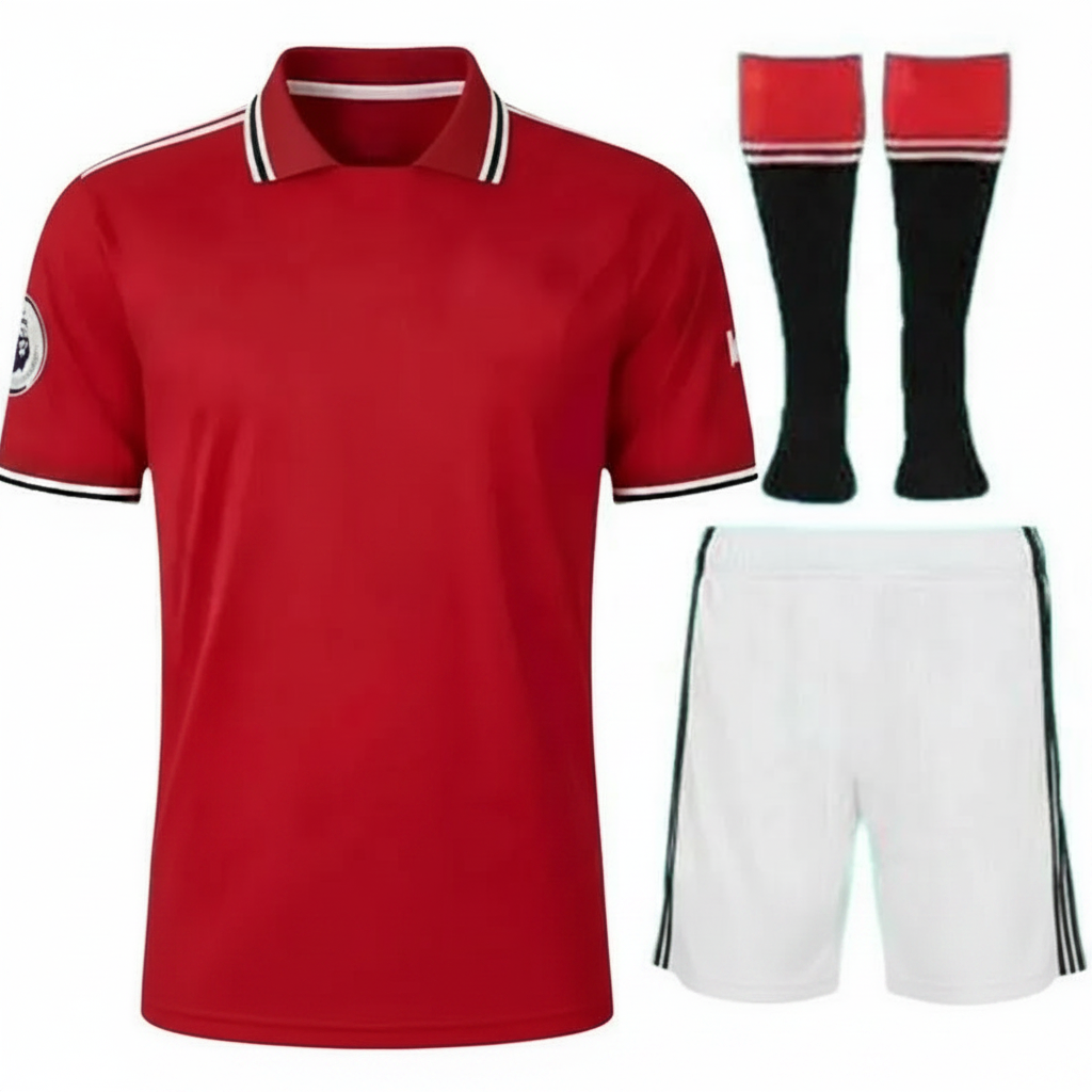 2026-2027 MANCHESTER UNITED HOME KITS (KIDS)