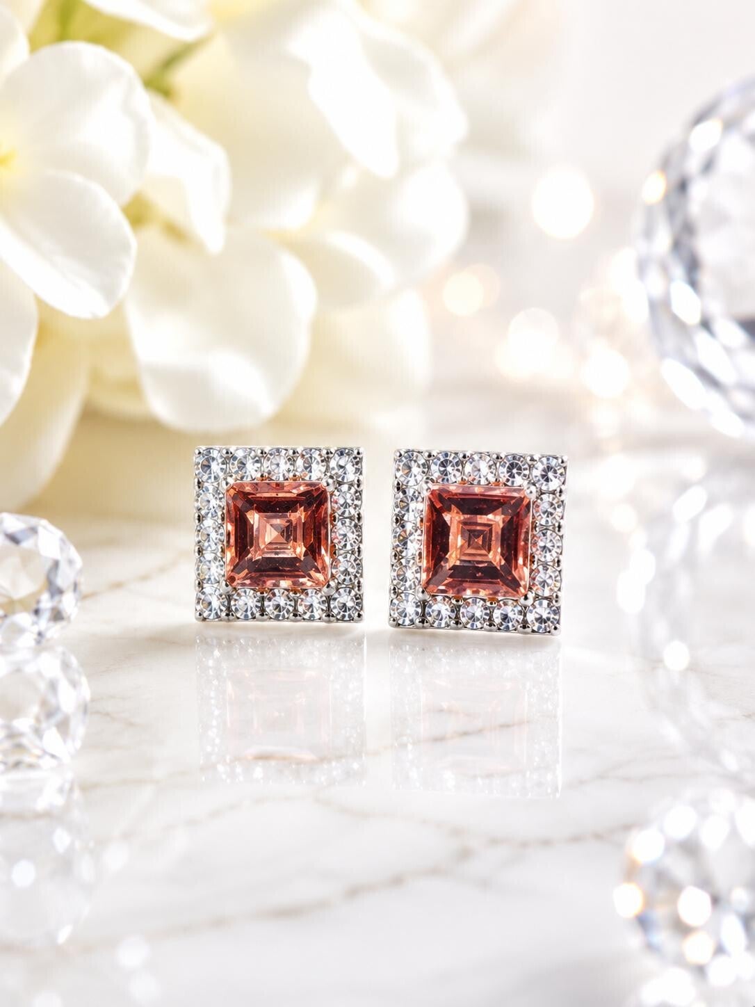 orecchino cubic ZIRCONIA   Ambra
