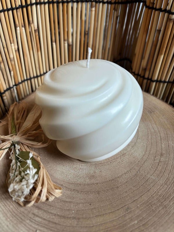 Bougie Décorative Spirale