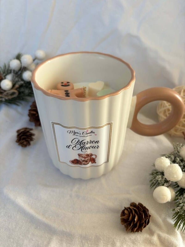 Bougie "Marron d'Amour"