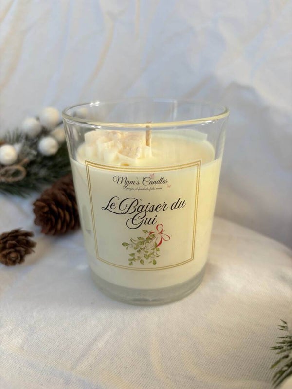 Bougie "Le Baiser du Gui"
