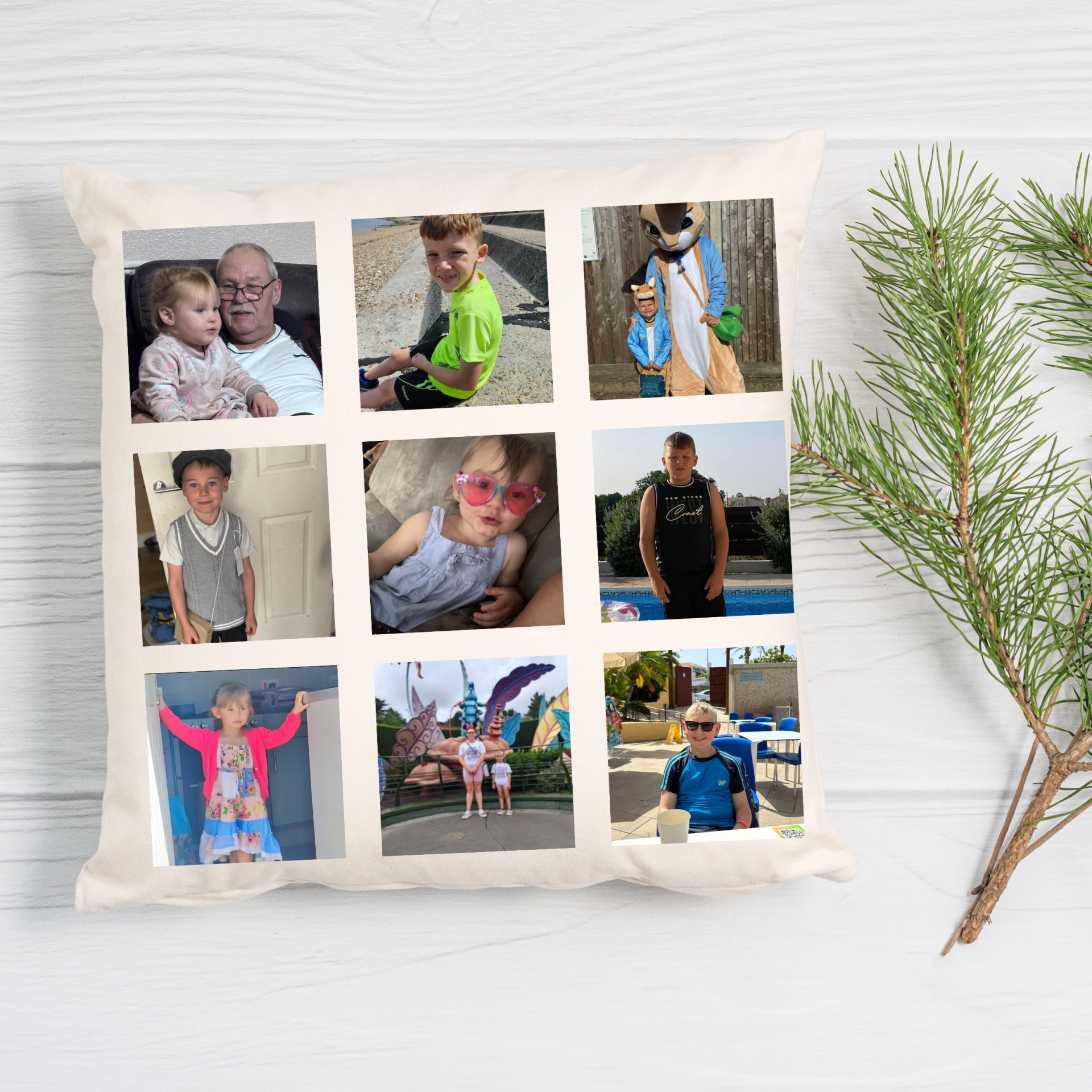 Photo Cushion "9 Photo panel"